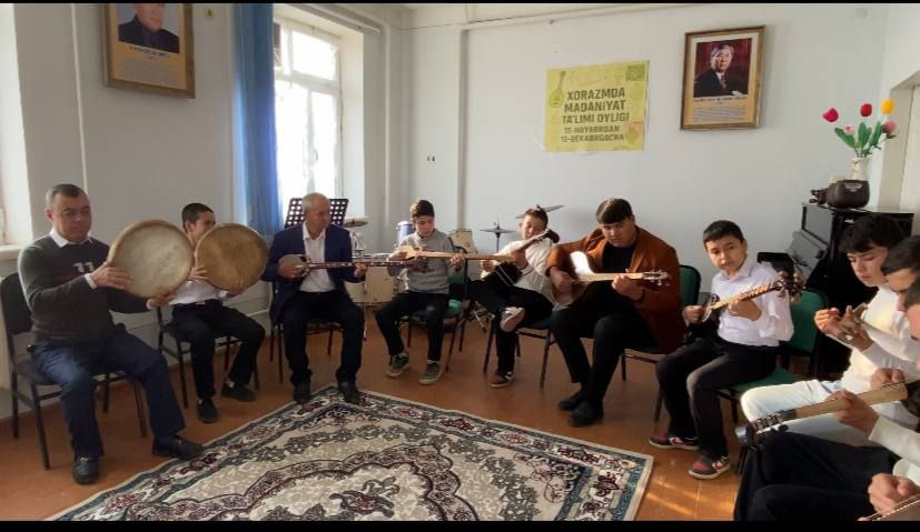 “Xorazmda madaniyat ta’limi oyligi” doirasidagi konsert!