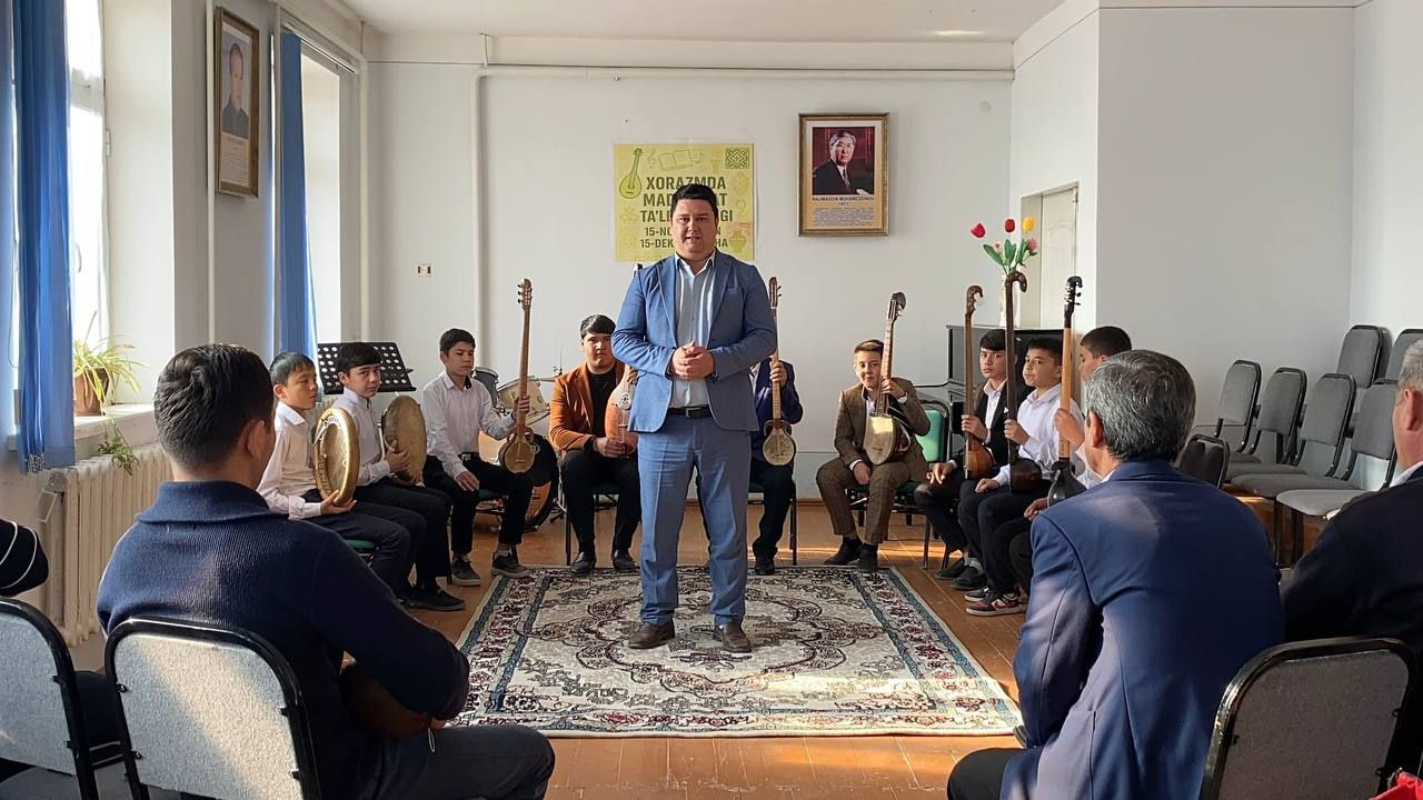 “Xorazmda madaniyat ta’limi oyligi” doirasidagi konsert!