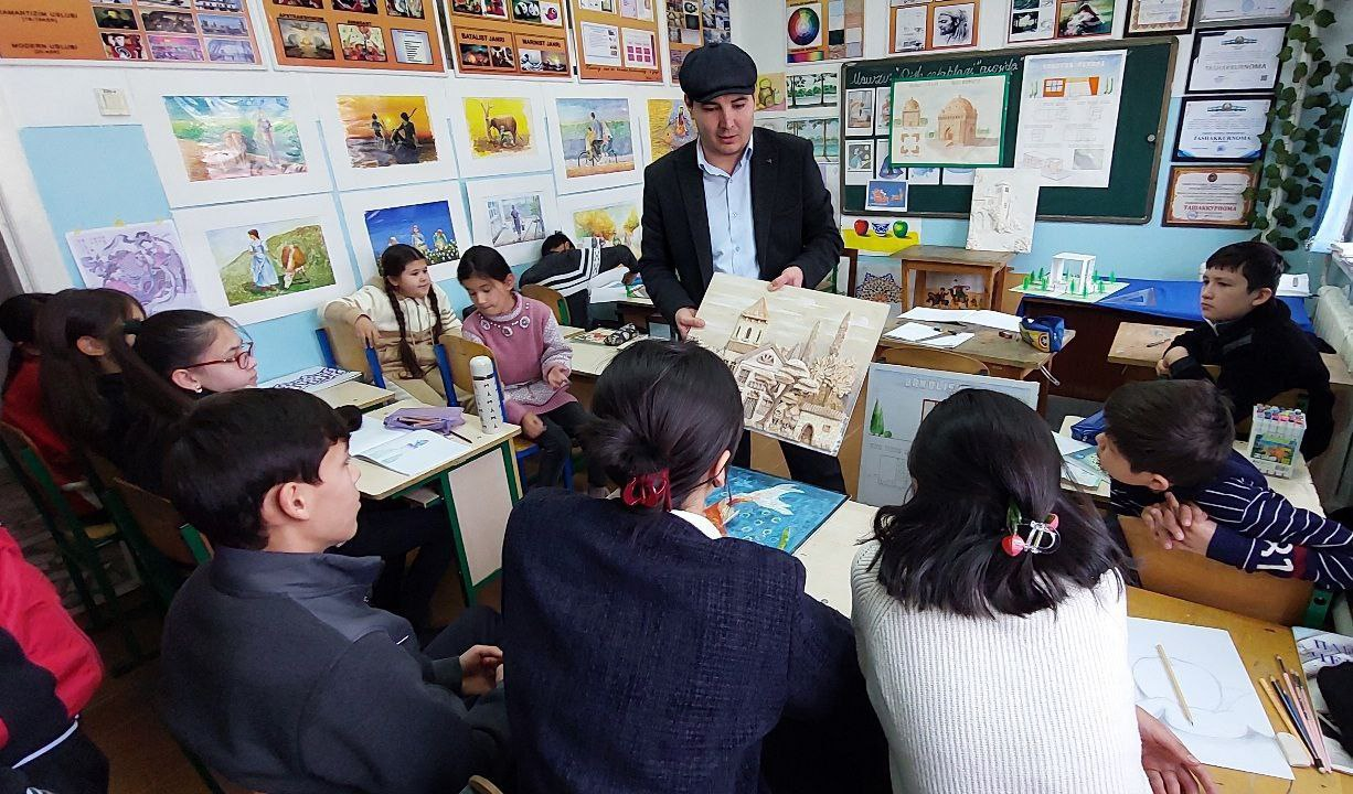 Tasviriy san’at bo‘yicha mahorat darsi