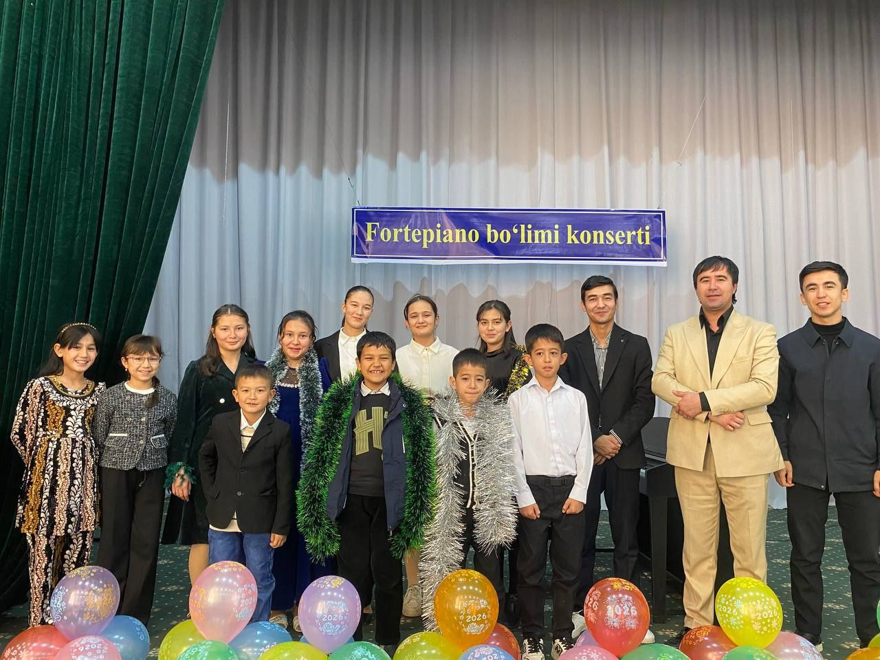 Fortepiano bo‘limi o‘quvchilari konsert dasturi