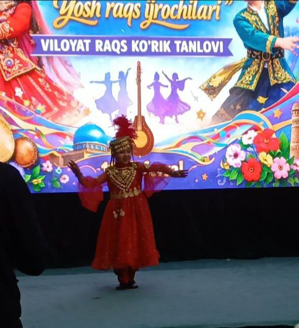 💃 “Yosh raqs ijrochilari” viloyat ko‘rik-tanlovi